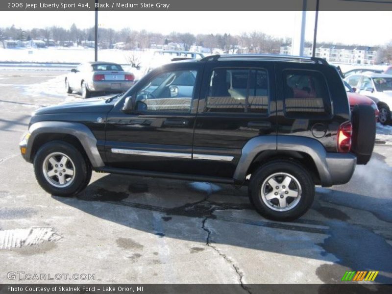 Black / Medium Slate Gray 2006 Jeep Liberty Sport 4x4