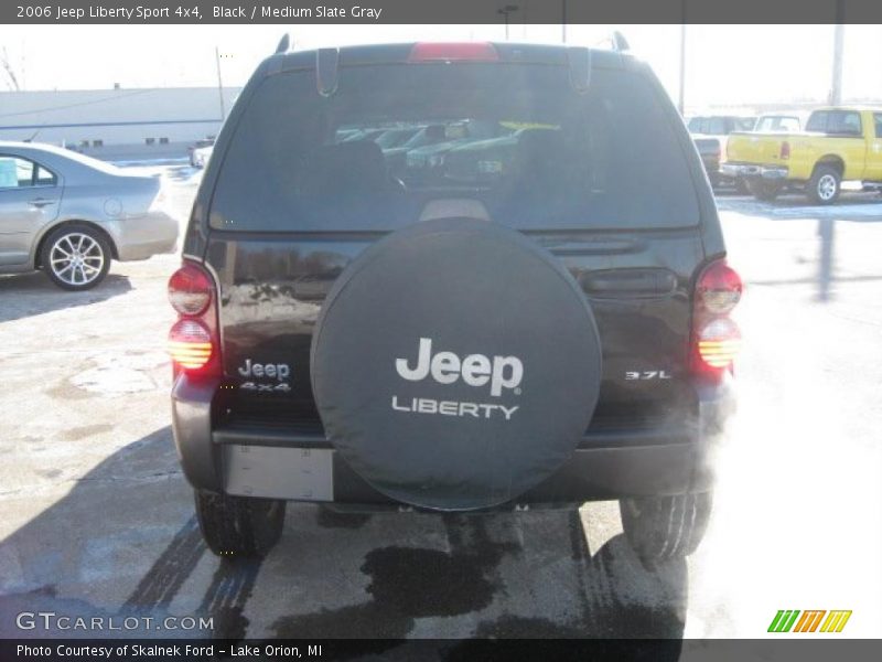 Black / Medium Slate Gray 2006 Jeep Liberty Sport 4x4