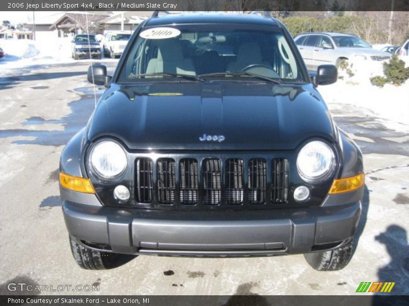 Black / Medium Slate Gray 2006 Jeep Liberty Sport 4x4