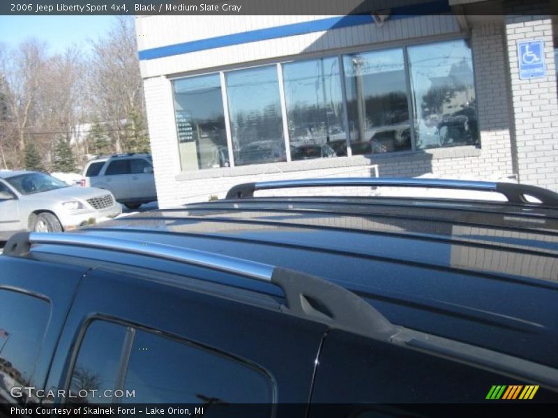 Black / Medium Slate Gray 2006 Jeep Liberty Sport 4x4