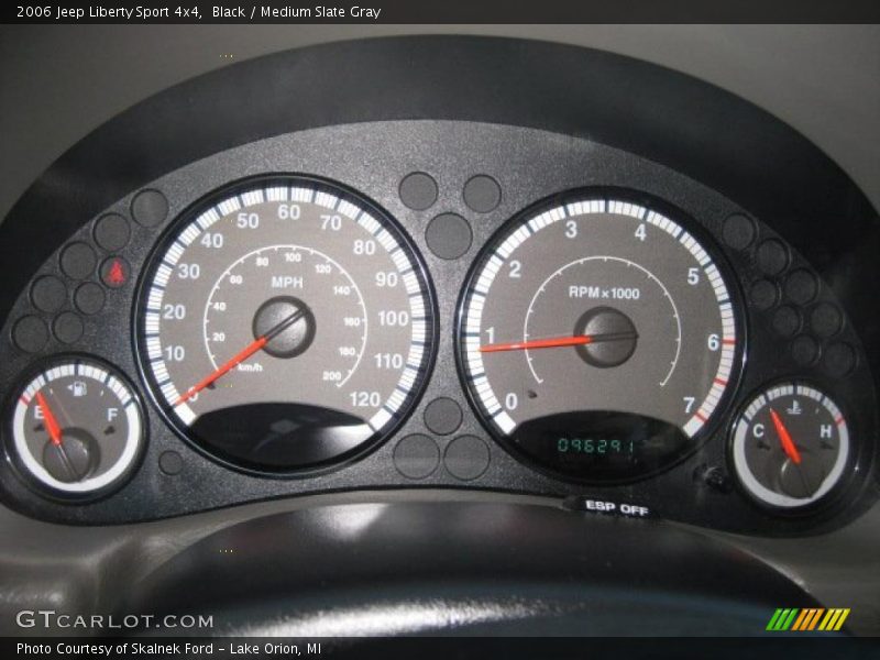Black / Medium Slate Gray 2006 Jeep Liberty Sport 4x4