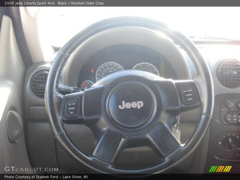 Black / Medium Slate Gray 2006 Jeep Liberty Sport 4x4