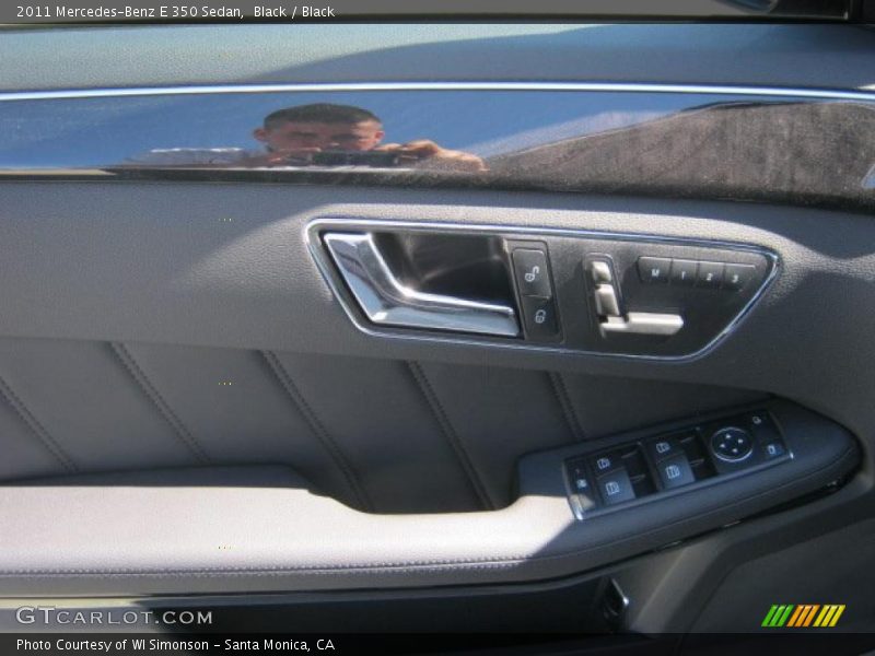 Black / Black 2011 Mercedes-Benz E 350 Sedan