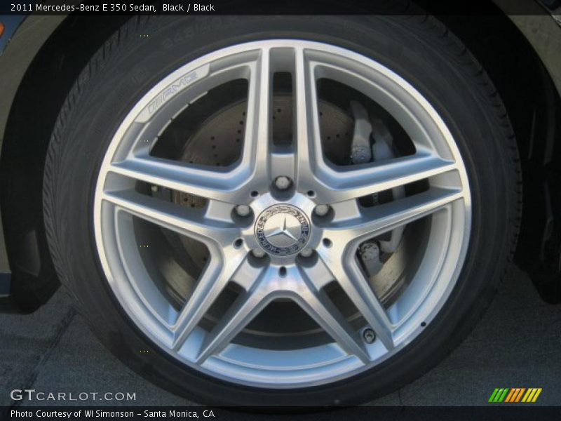 Black / Black 2011 Mercedes-Benz E 350 Sedan