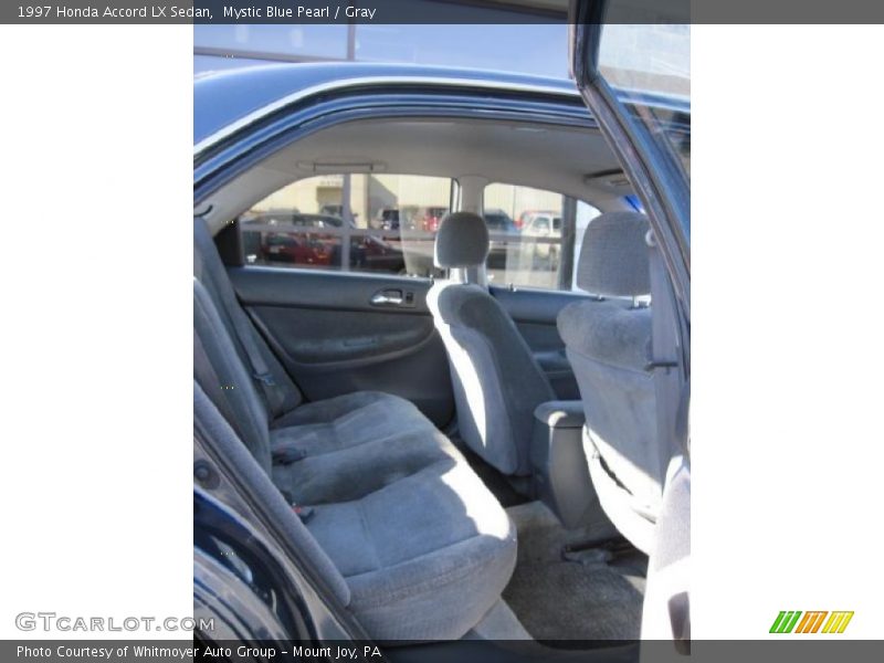 Mystic Blue Pearl / Gray 1997 Honda Accord LX Sedan