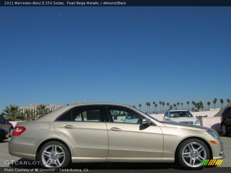 Pearl Beige Metallic / Almond/Black 2011 Mercedes-Benz E 350 Sedan
