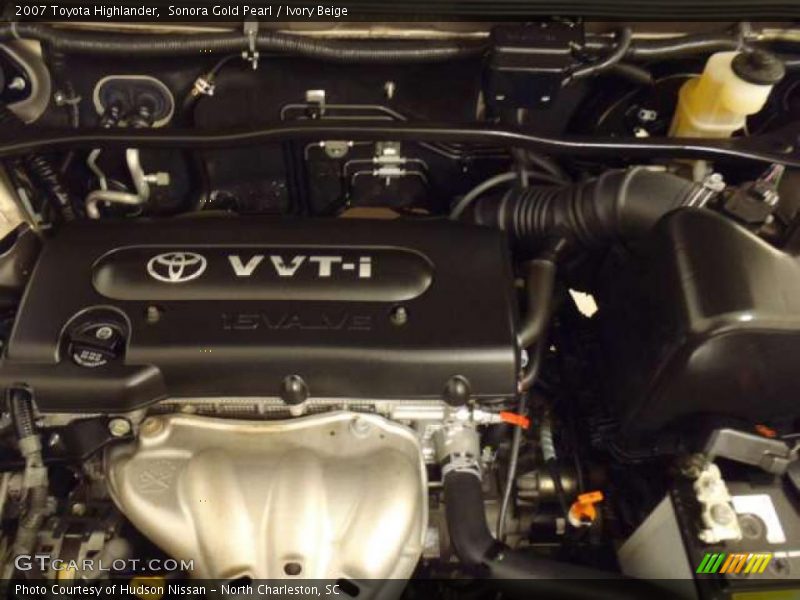 Sonora Gold Pearl / Ivory Beige 2007 Toyota Highlander