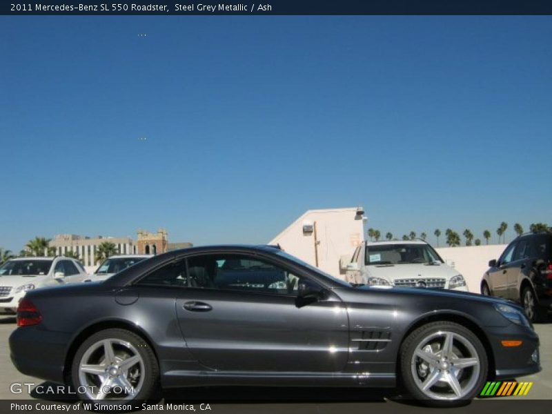  2011 SL 550 Roadster Steel Grey Metallic