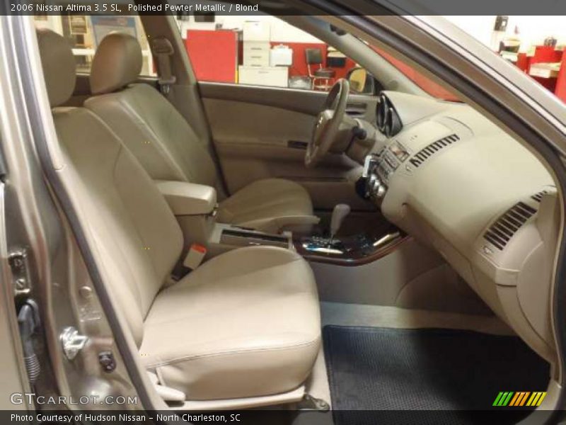 Polished Pewter Metallic / Blond 2006 Nissan Altima 3.5 SL