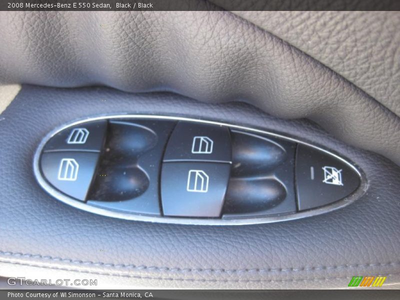 Controls of 2008 E 550 Sedan