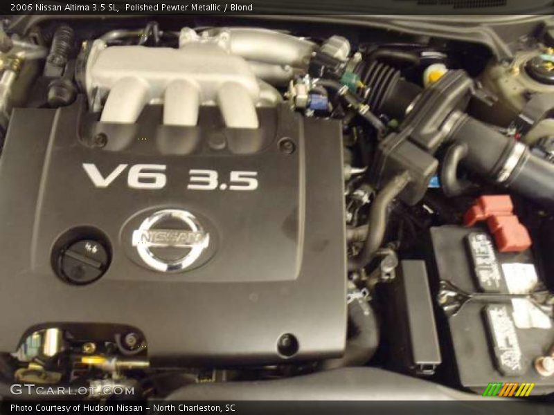 Polished Pewter Metallic / Blond 2006 Nissan Altima 3.5 SL