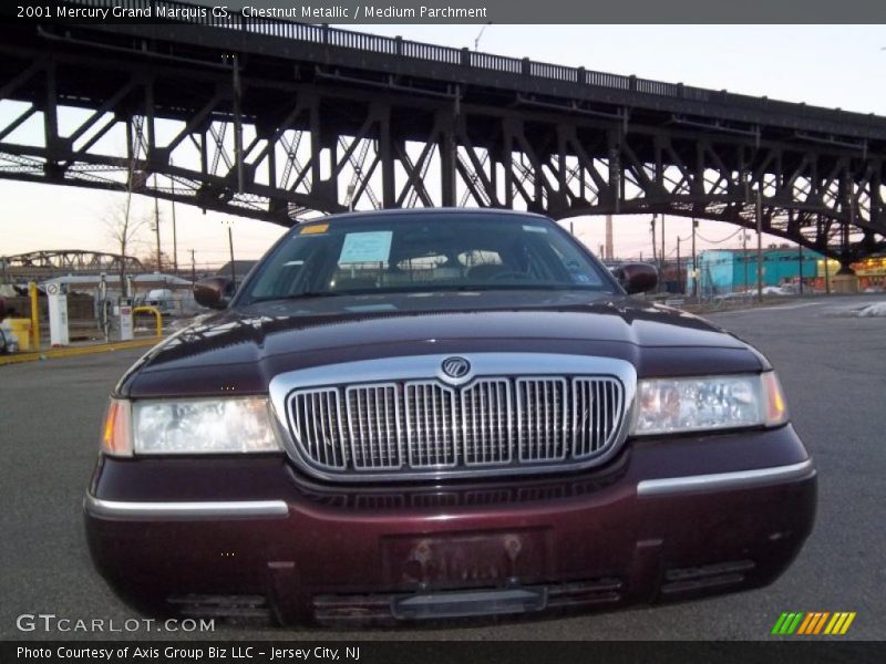 Chestnut Metallic / Medium Parchment 2001 Mercury Grand Marquis GS