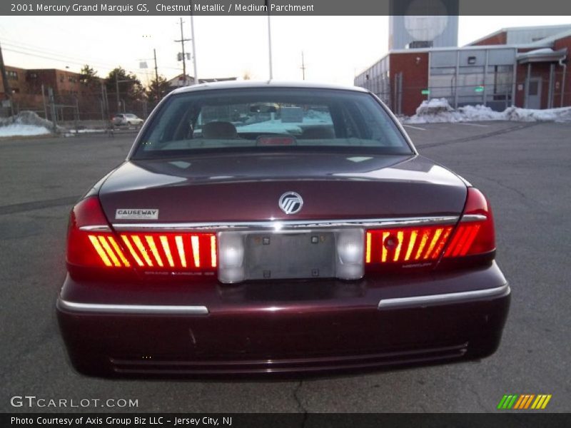 Chestnut Metallic / Medium Parchment 2001 Mercury Grand Marquis GS