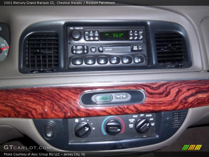 Chestnut Metallic / Medium Parchment 2001 Mercury Grand Marquis GS
