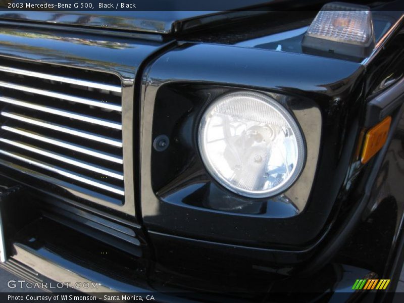 Black / Black 2003 Mercedes-Benz G 500