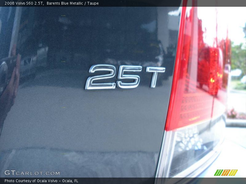 Barents Blue Metallic / Taupe 2008 Volvo S60 2.5T