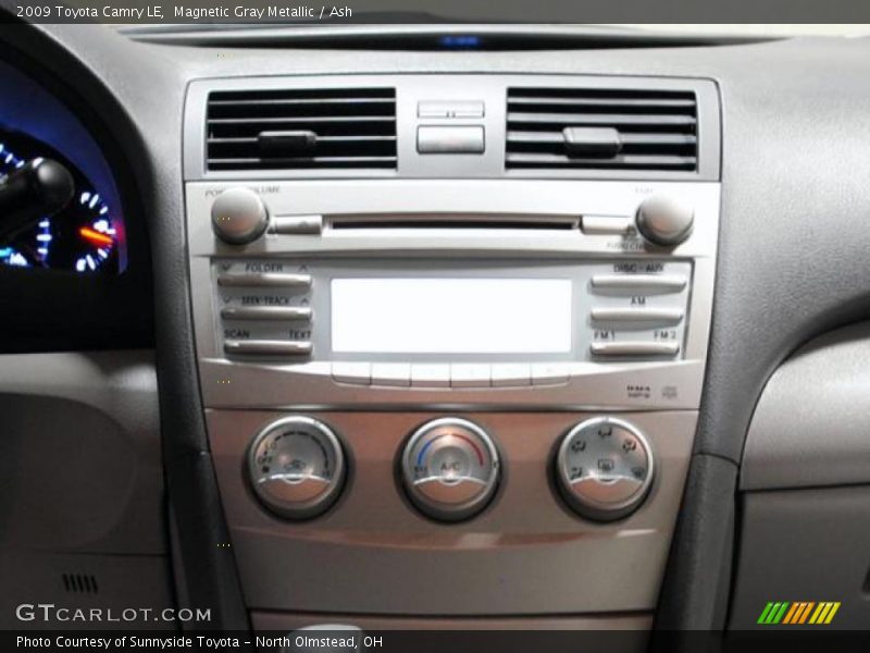 Magnetic Gray Metallic / Ash 2009 Toyota Camry LE
