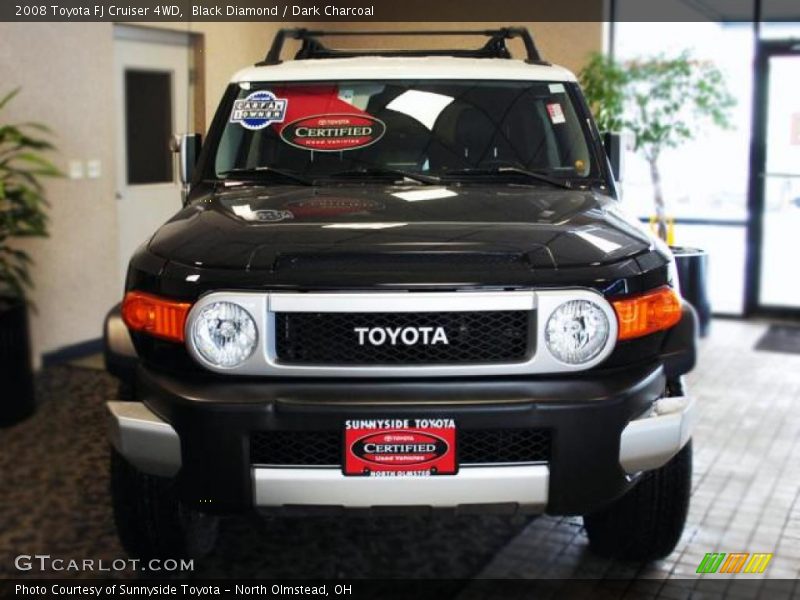Black Diamond / Dark Charcoal 2008 Toyota FJ Cruiser 4WD