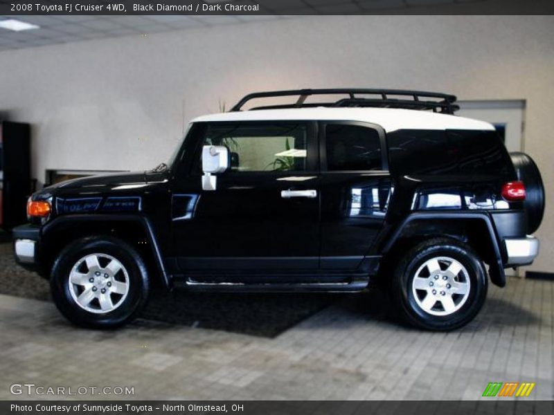 Black Diamond / Dark Charcoal 2008 Toyota FJ Cruiser 4WD