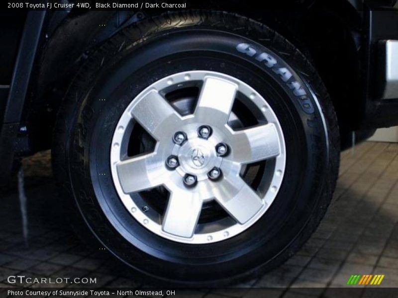 Black Diamond / Dark Charcoal 2008 Toyota FJ Cruiser 4WD