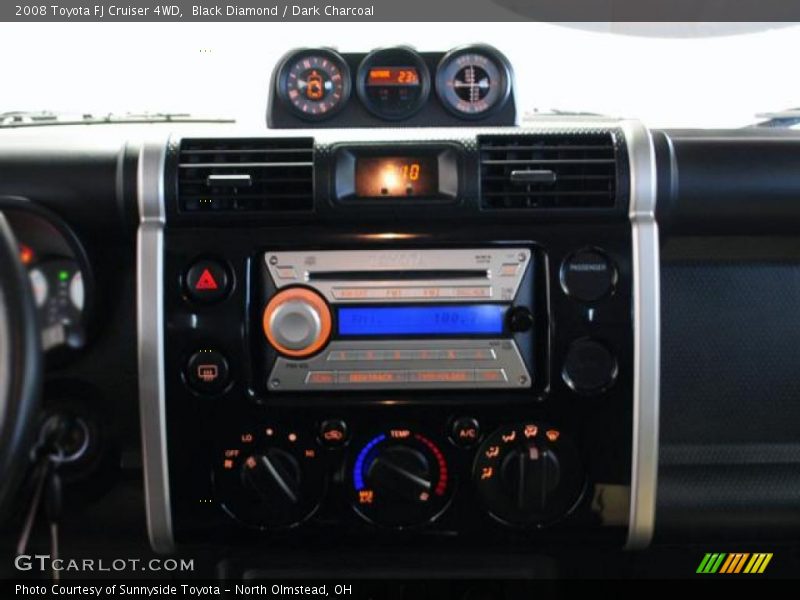 Black Diamond / Dark Charcoal 2008 Toyota FJ Cruiser 4WD