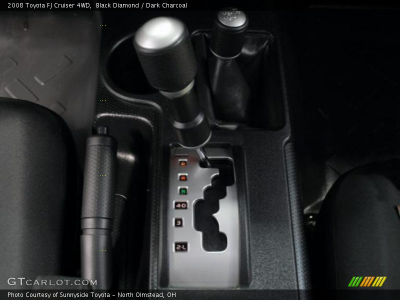 Black Diamond / Dark Charcoal 2008 Toyota FJ Cruiser 4WD