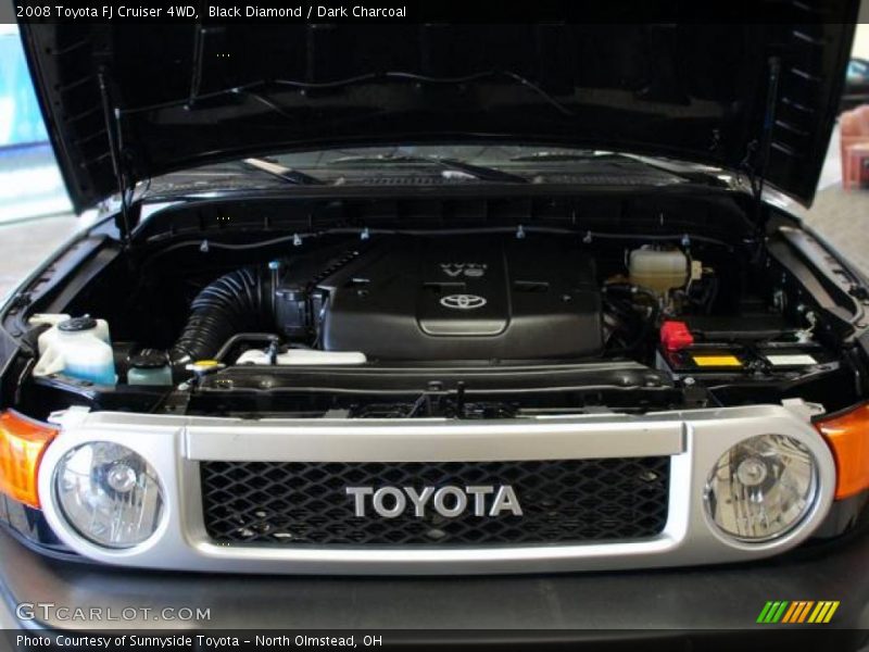 Black Diamond / Dark Charcoal 2008 Toyota FJ Cruiser 4WD