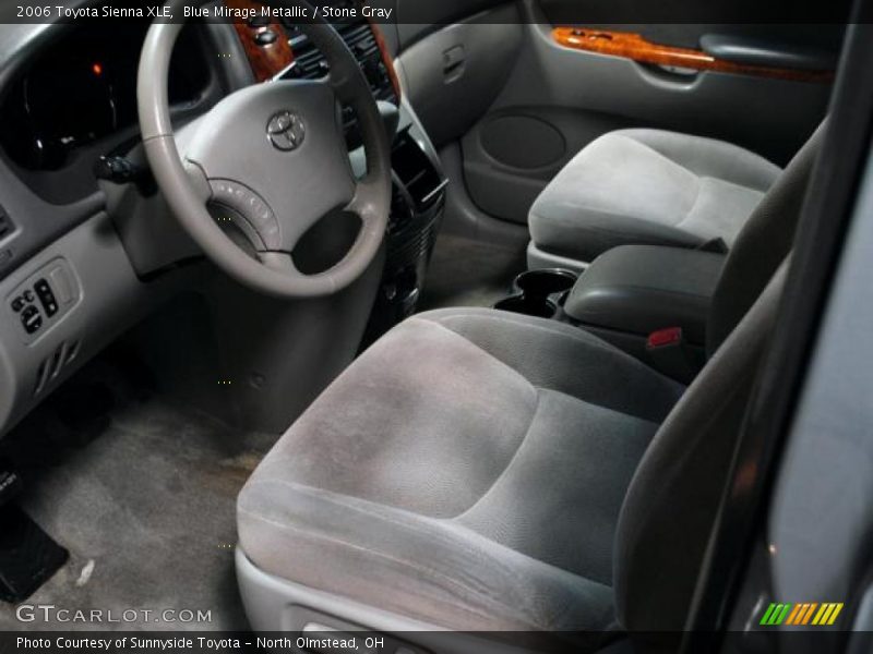 Blue Mirage Metallic / Stone Gray 2006 Toyota Sienna XLE