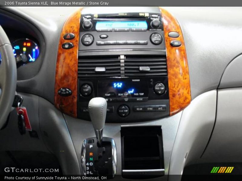 Blue Mirage Metallic / Stone Gray 2006 Toyota Sienna XLE