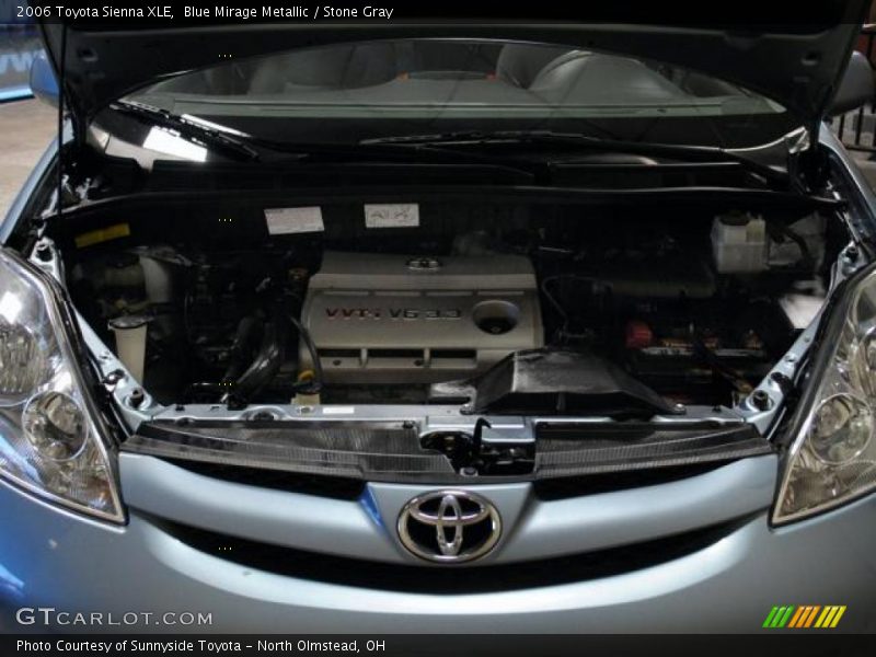 Blue Mirage Metallic / Stone Gray 2006 Toyota Sienna XLE