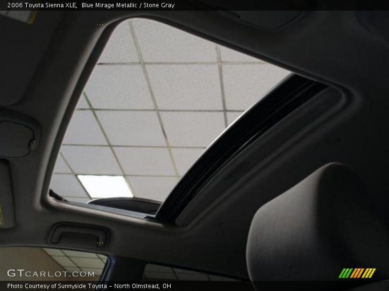 Blue Mirage Metallic / Stone Gray 2006 Toyota Sienna XLE