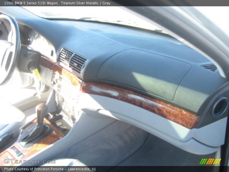 Titanium Silver Metallic / Gray 2000 BMW 5 Series 528i Wagon