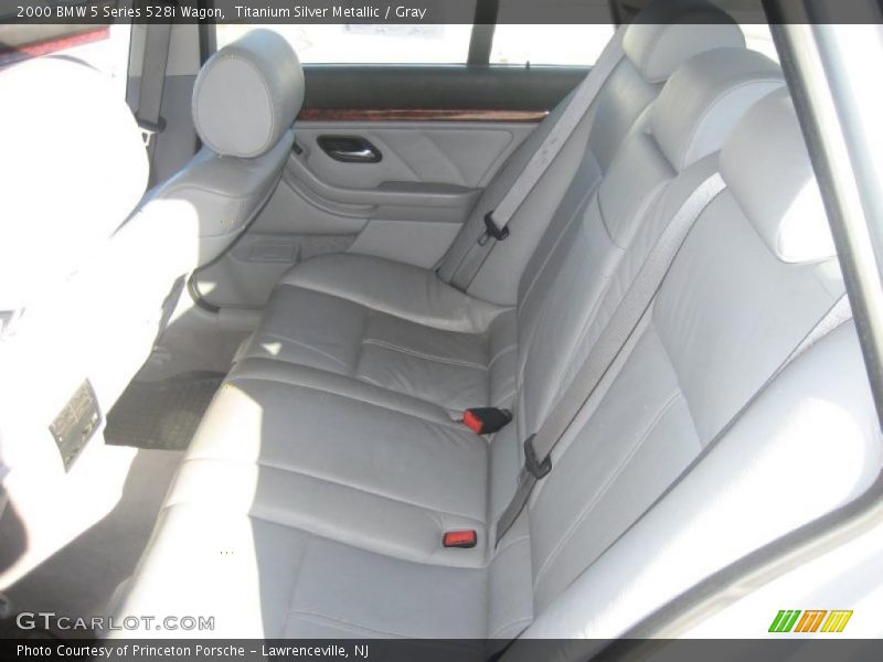 Titanium Silver Metallic / Gray 2000 BMW 5 Series 528i Wagon