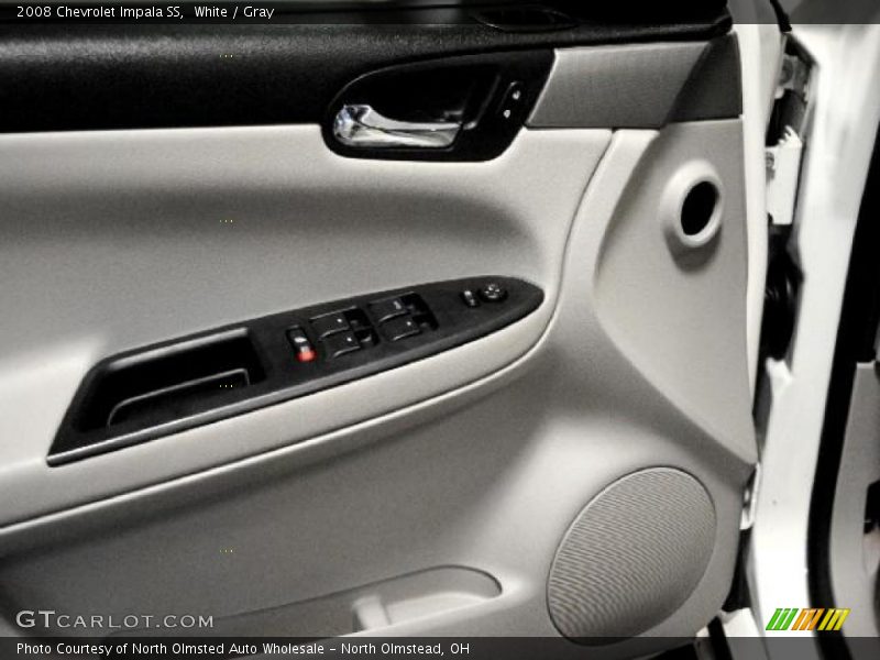 White / Gray 2008 Chevrolet Impala SS