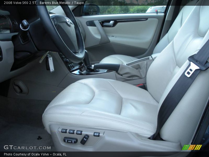 Barents Blue Metallic / Taupe 2008 Volvo S60 2.5T