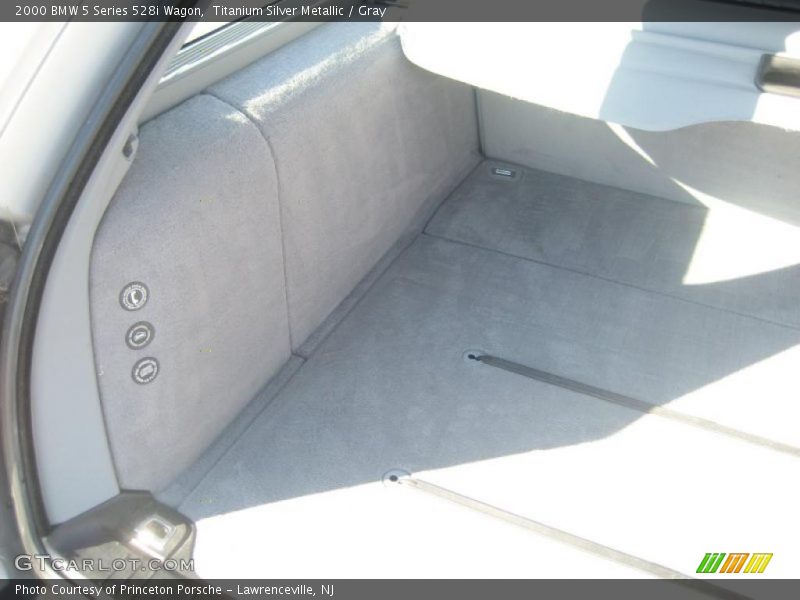 Titanium Silver Metallic / Gray 2000 BMW 5 Series 528i Wagon