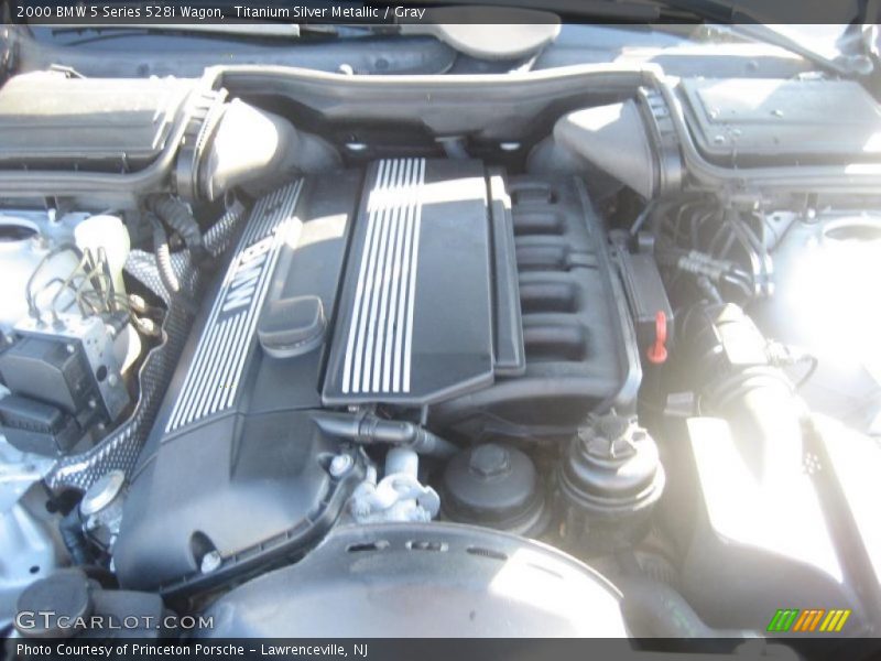 Titanium Silver Metallic / Gray 2000 BMW 5 Series 528i Wagon