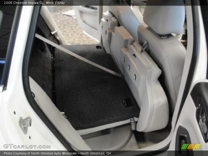 White / Gray 2008 Chevrolet Impala SS