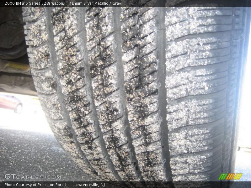 Titanium Silver Metallic / Gray 2000 BMW 5 Series 528i Wagon