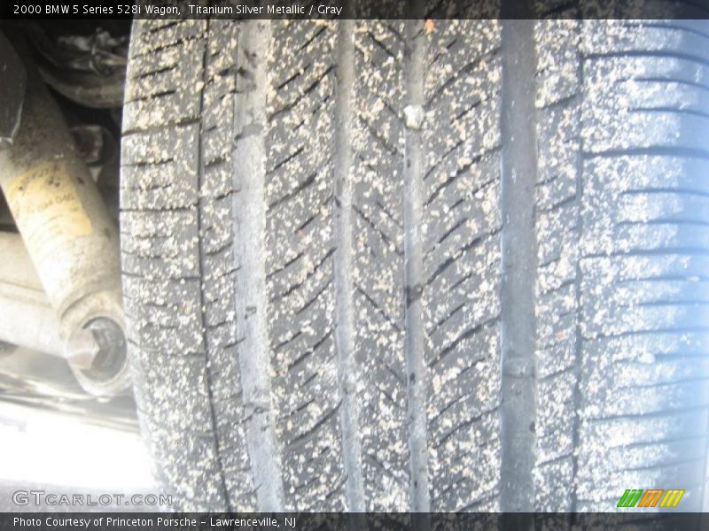 Titanium Silver Metallic / Gray 2000 BMW 5 Series 528i Wagon