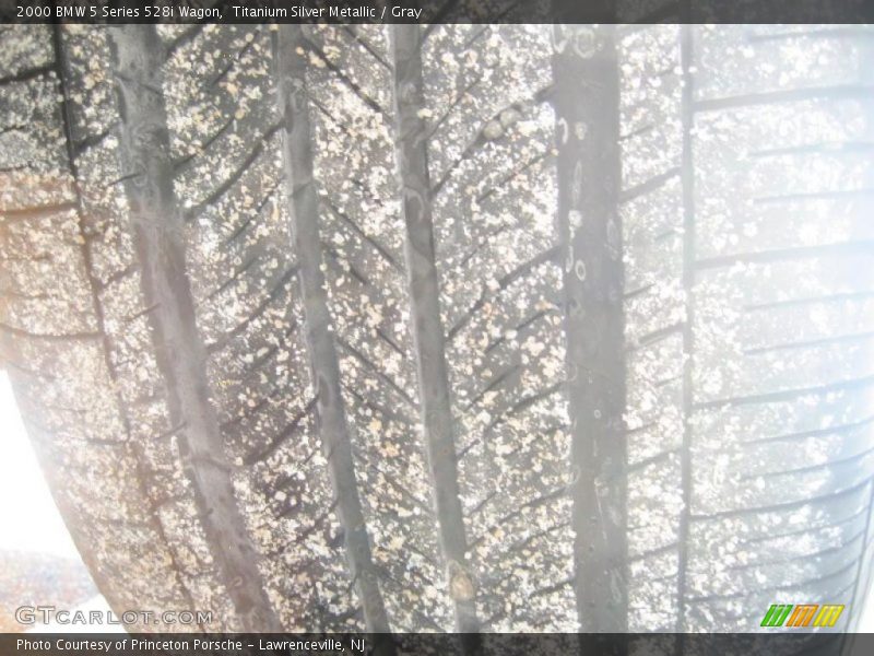 Titanium Silver Metallic / Gray 2000 BMW 5 Series 528i Wagon