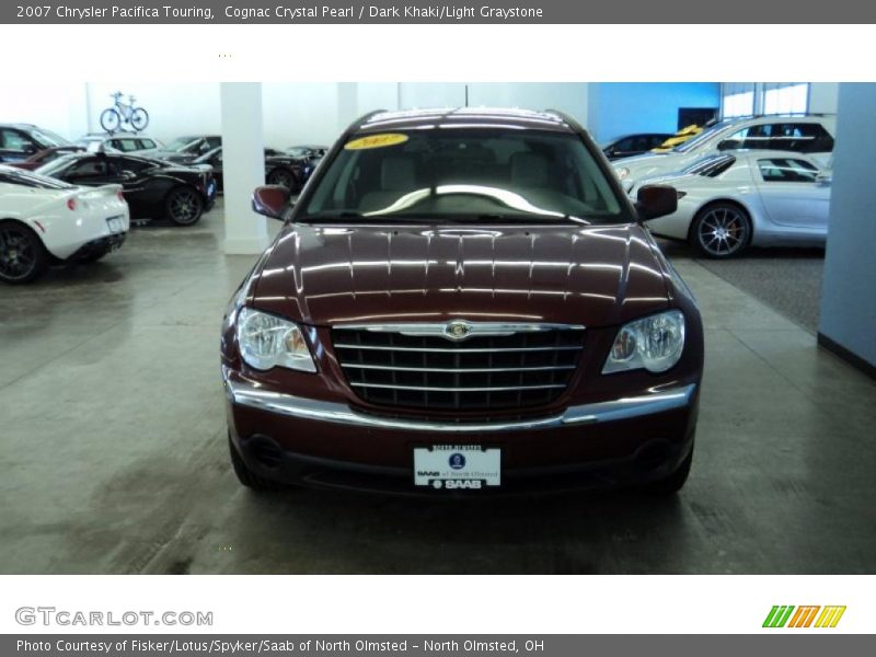 Cognac Crystal Pearl / Dark Khaki/Light Graystone 2007 Chrysler Pacifica Touring