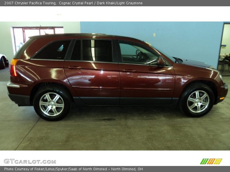 Cognac Crystal Pearl / Dark Khaki/Light Graystone 2007 Chrysler Pacifica Touring