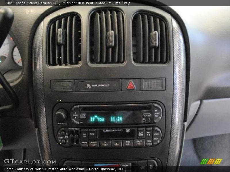 Midnight Blue Pearl / Medium Slate Gray 2005 Dodge Grand Caravan SXT