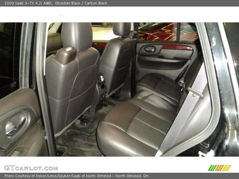  2009 9-7X 4.2i AWD Carbon Black Interior