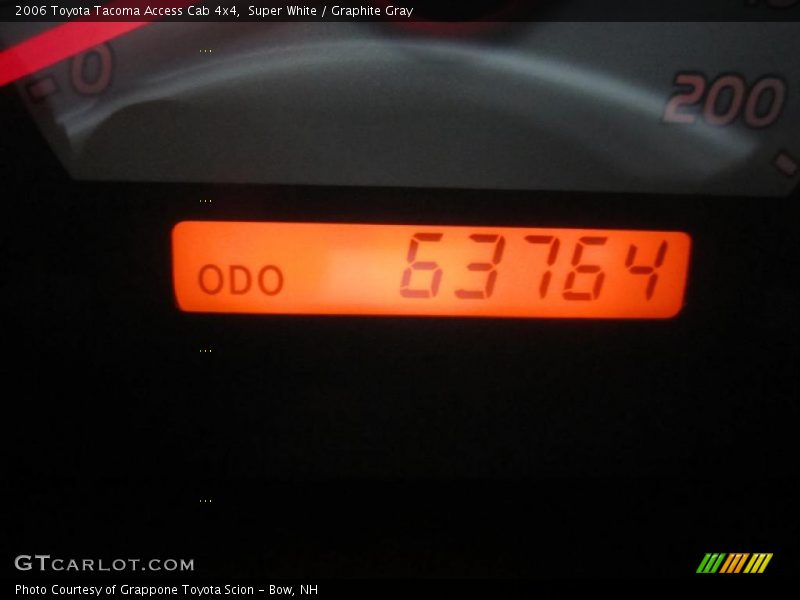 Super White / Graphite Gray 2006 Toyota Tacoma Access Cab 4x4