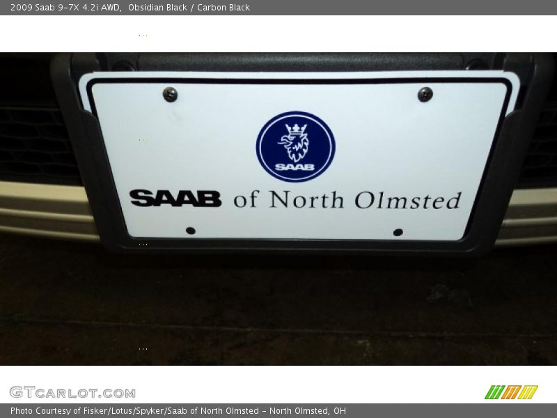 Obsidian Black / Carbon Black 2009 Saab 9-7X 4.2i AWD