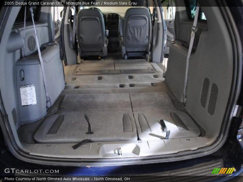 Midnight Blue Pearl / Medium Slate Gray 2005 Dodge Grand Caravan SXT