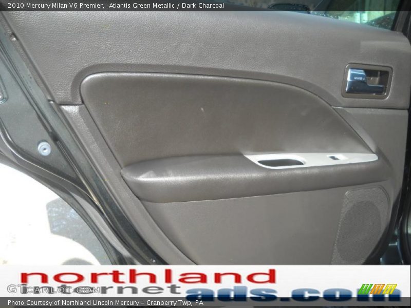 Atlantis Green Metallic / Dark Charcoal 2010 Mercury Milan V6 Premier