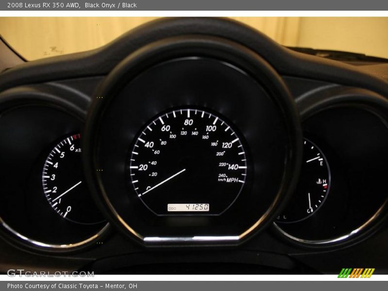 Black Onyx / Black 2008 Lexus RX 350 AWD